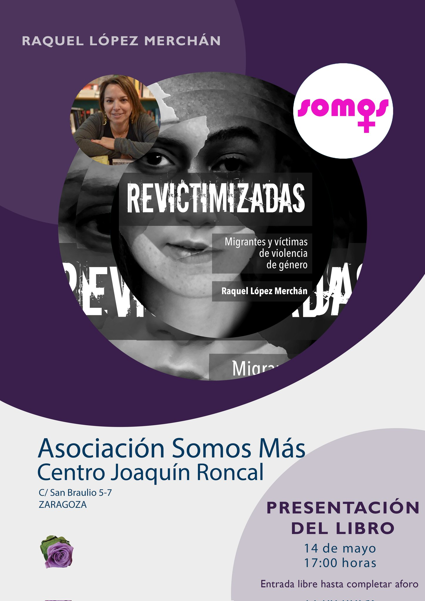 Presentación del Libro "REVICTIMIZADAS" de Raquel López Merchán en Zaragoza