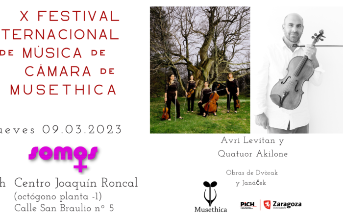 X Festival Internacional Musethica 04.03-10.03.2023, Zaragoza-La Almunia