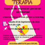 Arte Terapia - Espacio de expresión personal en libertad (Pinta tu tote bag)