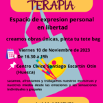 Arte Terapia en Huesca: Creamos obras únicas, pinta tu tote bag