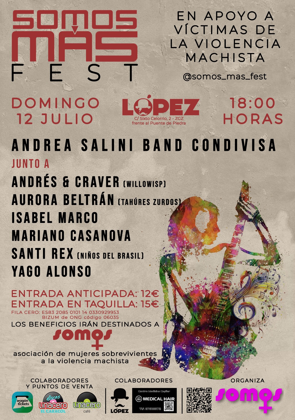 Cartel Somos Más Fest 2026