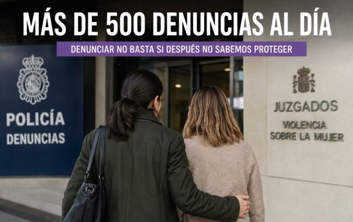 denuncias violencia machista - somos mas